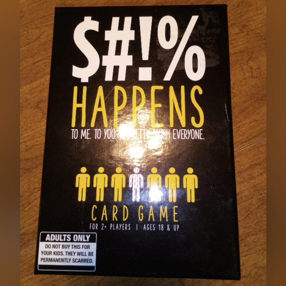 S#!% Happens Adult Card Game